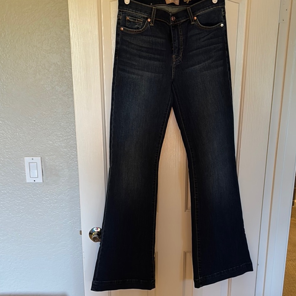 Women’s 7 for all mankind b(air) dojo trouser leg Dark Blue Jeans